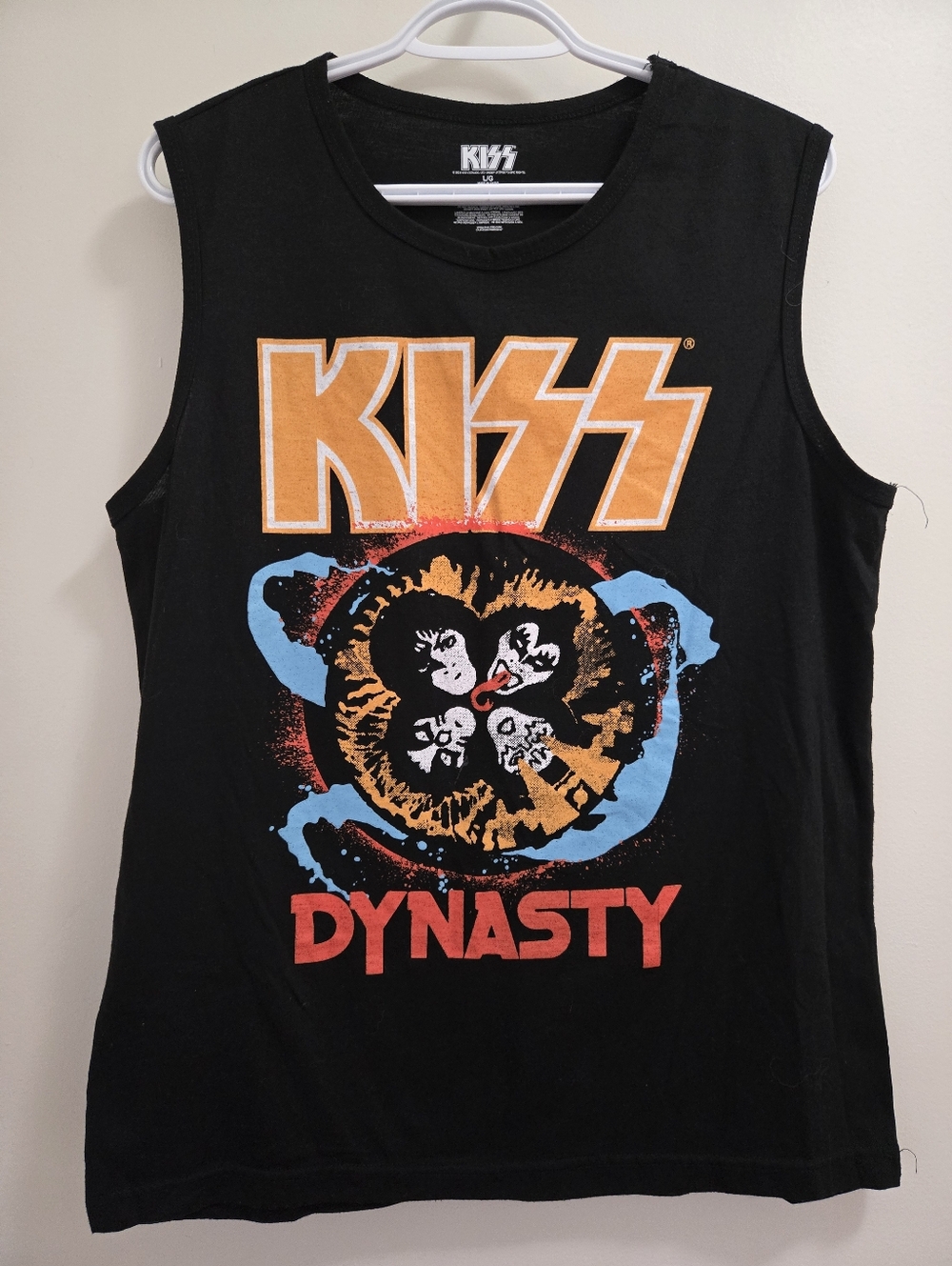 Ladies Kiss Tank band  Top